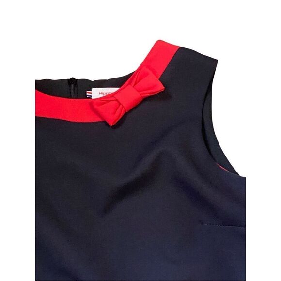 Hippocampe Color Block Dress with Classical Portrait size Small - Picture 3 of 4